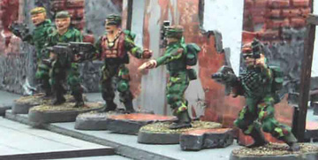 Plastic Gangers converted to Troopers