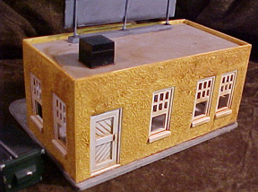 The air conditioner is used as a lifting handle for the roof