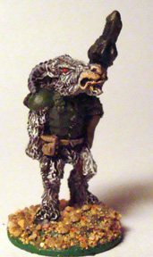 3242d Phagon Beastman with laser rifle - standing 
