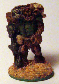 3245b Phagon Beastman Commander with heavy flamer